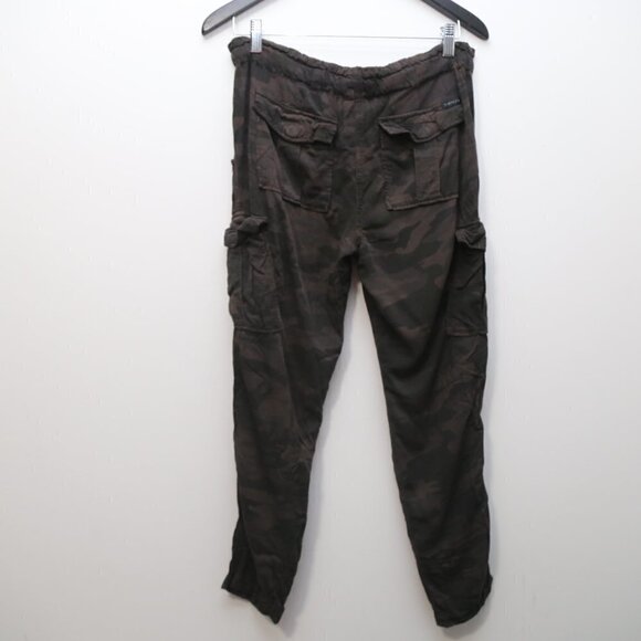 SANCTUARY Terrain Pull On Earth Camo Army Pant in Brown Relaxed Fit - Picture 9 of 9